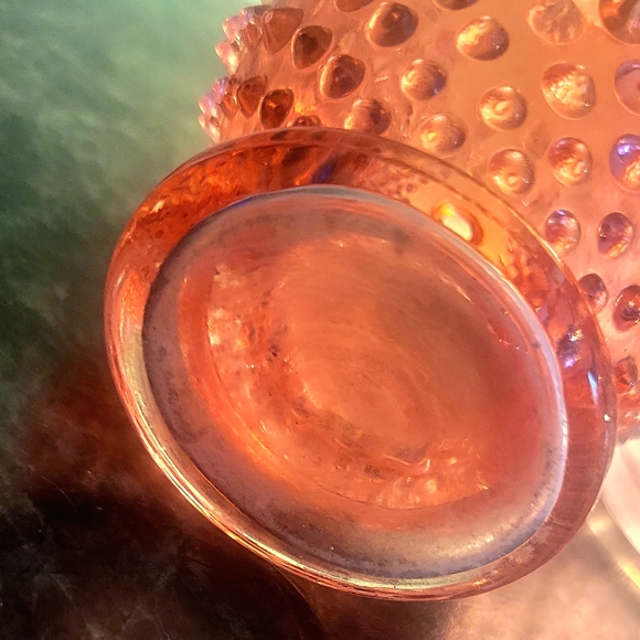 Fenton Hobnail Perfume Bottles (PAIR) - Picture 5 of 6